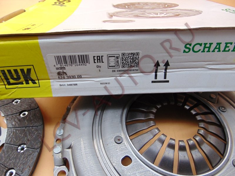 Сцепление к-т - LUK (артикул: 624 3930 09)