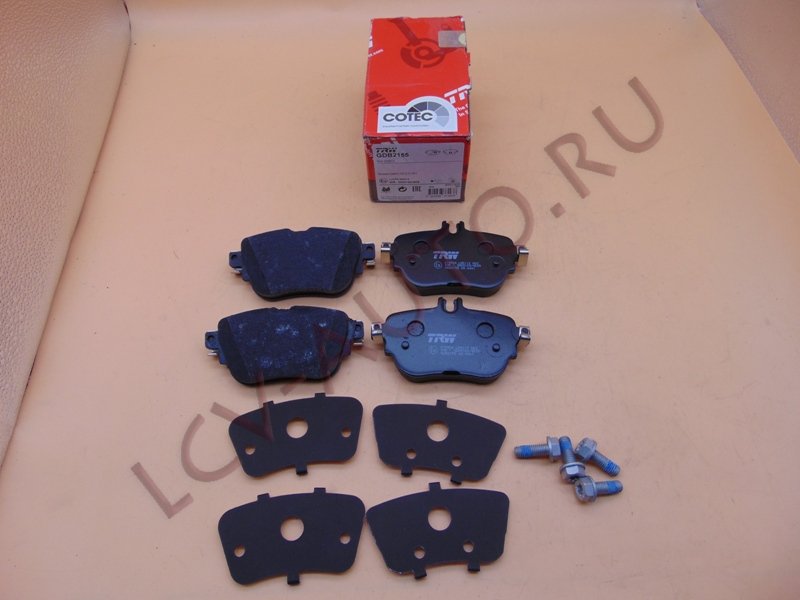 Колодки тормозные дисковые - TRW (артикул: GDB2155)