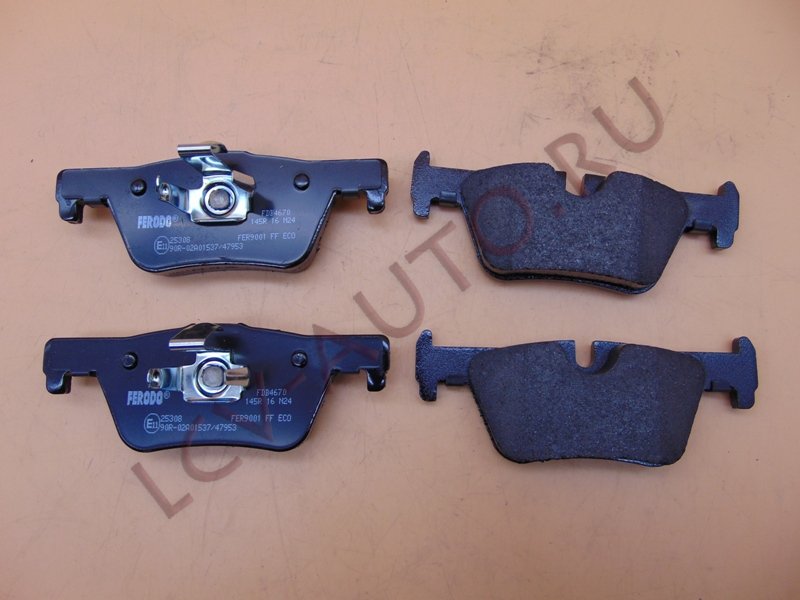 Колодки тормозные задние +F30 - FERODO (артикул: FDB4670)