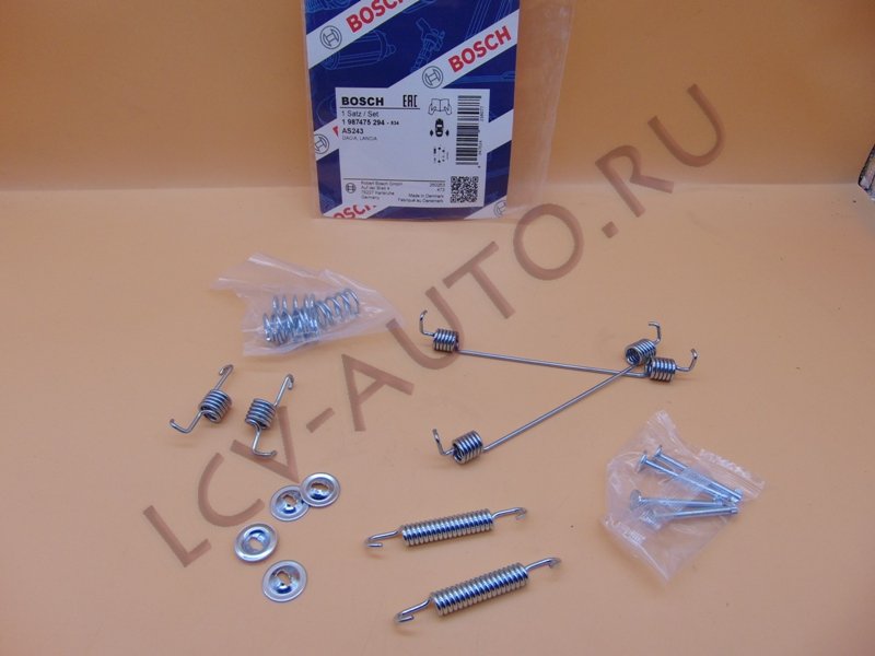 Р/к барабанного тормоза - BOSCH (артикул: 1987475294)