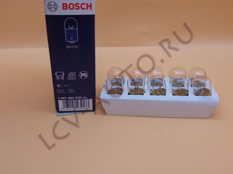 Лампа R5W 24V 5W - BOSCH (артикул: 1987302510)