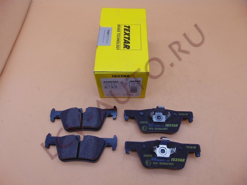 Колодки тормозные задние +F30 - TEXTAR (артикул: 2530701)
