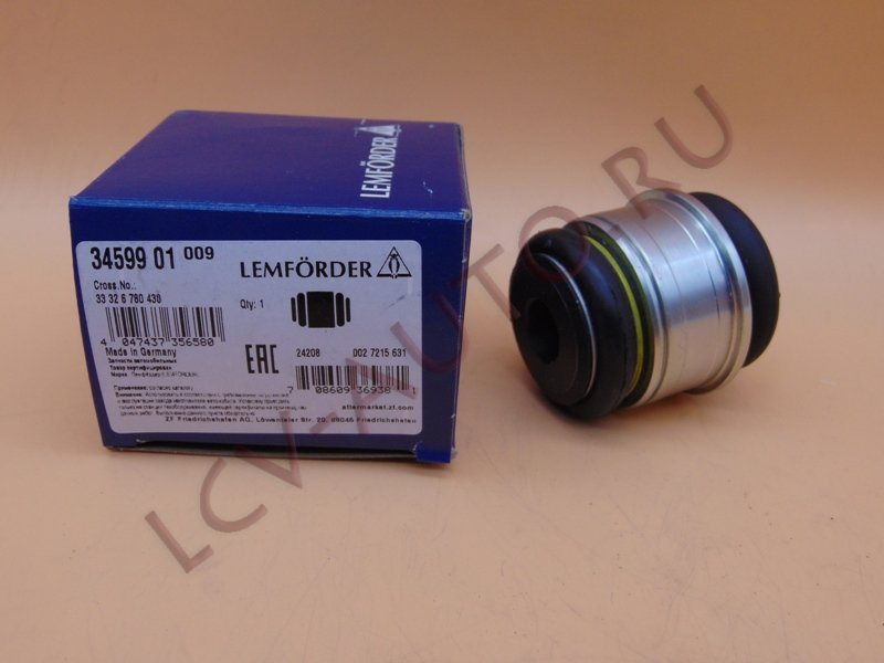 С/блок плавающий +F10 - LEMFORDER (артикул: 3459901)