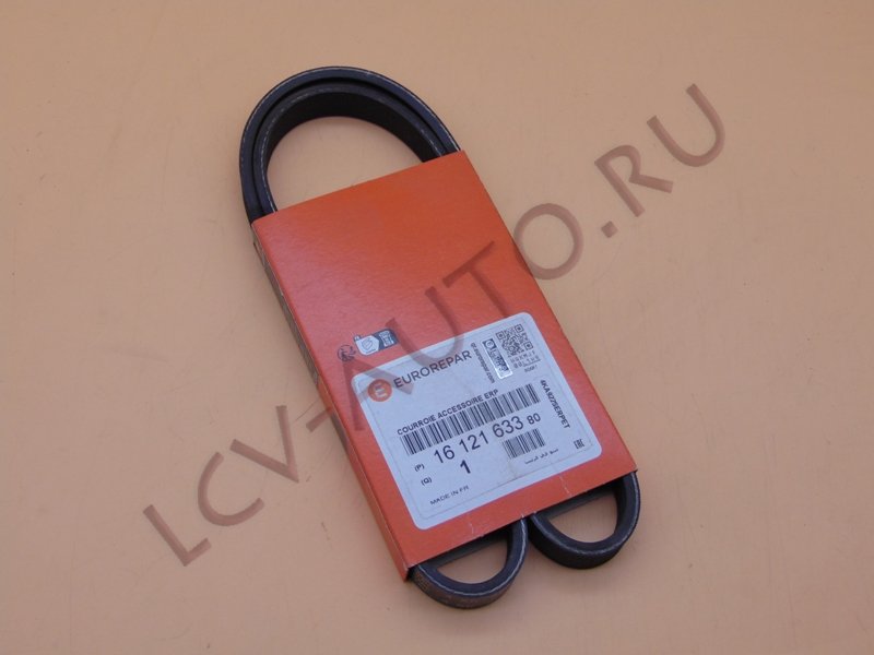 Ремень ГУР 2.2 FORD FWD эласт - EUROREPAR (артикул: 1612163380)