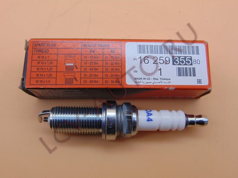 Свеча зажигания - EUROREPAR (артикул: 1625935580)