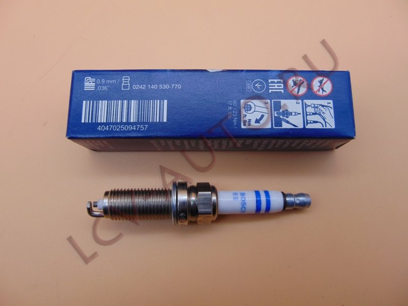 Свеча зажигания - BOSCH (артикул: 0242140530)