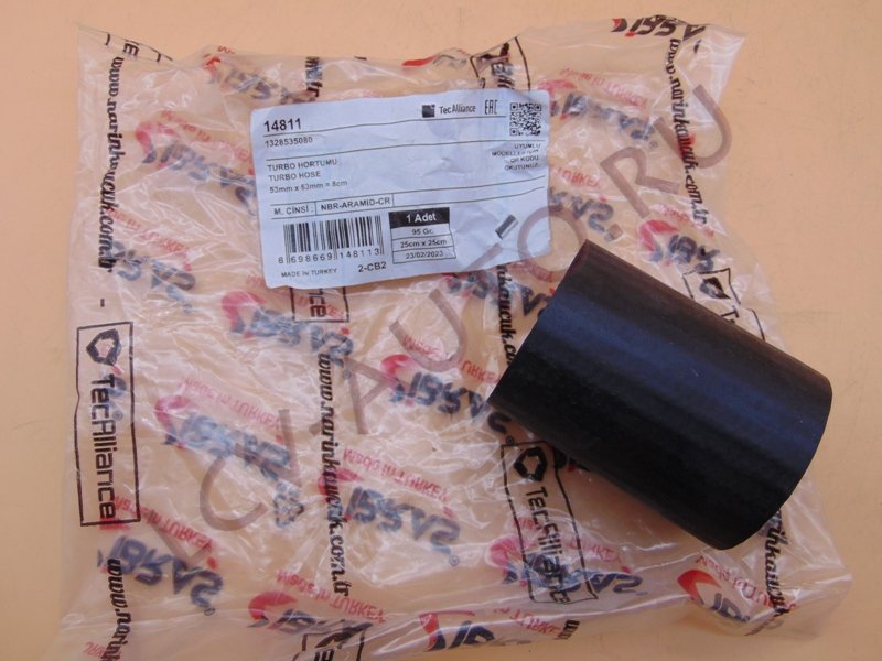 Патрубок интеркулера - IBRAS (артикул: 14811)