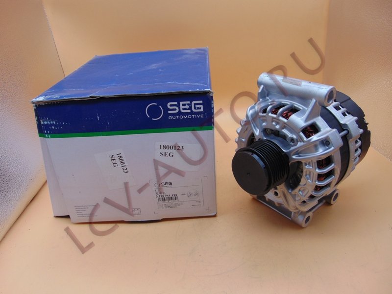 Генератор 2.2 FORD 150A LIN (Е-5) 7-ми ручейковый (ориг качество) - SEG (артикул: 1800123)