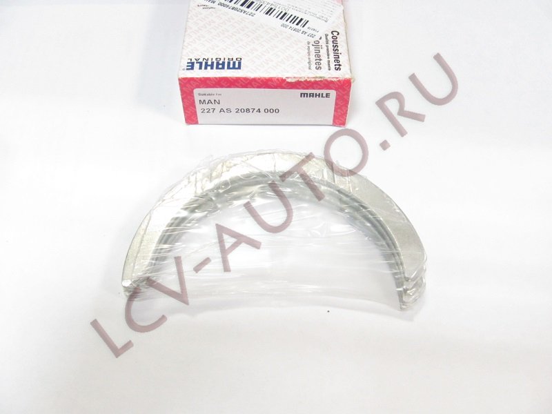 Полукольца коренные,упорные к-т MAN - KNECHT/MAHLE (артикул: 227 AS 20874 000)
