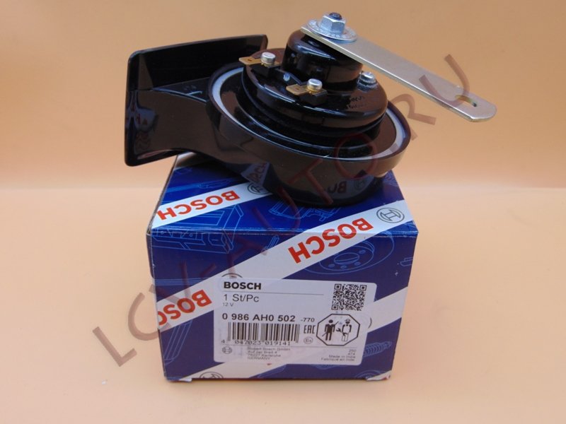 Сигнал звуковой 12V - BOSCH (артикул: 0986AH0502)