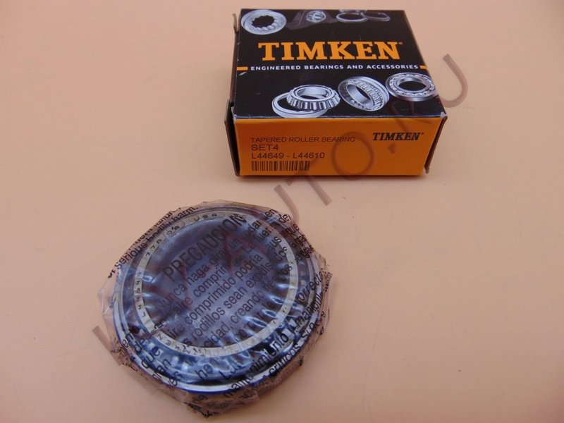 Подшипник первичного вала передний (КПП 2 ВАЛА 5-6 передач) малый - TIMKEN (артикул: L44649/L44610)