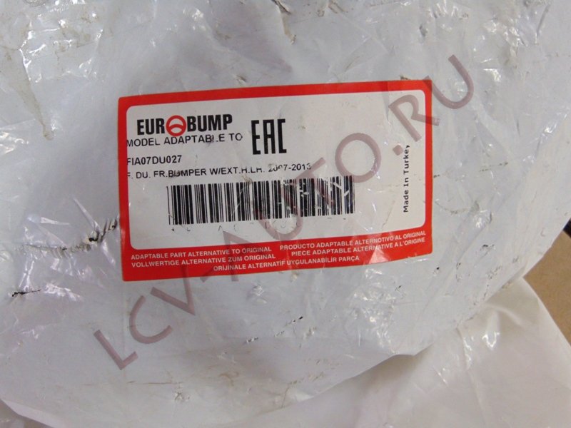 Бампер передний левый (молдинг) Q17-20 - EUROBUMP (артикул: FIA07DU027)