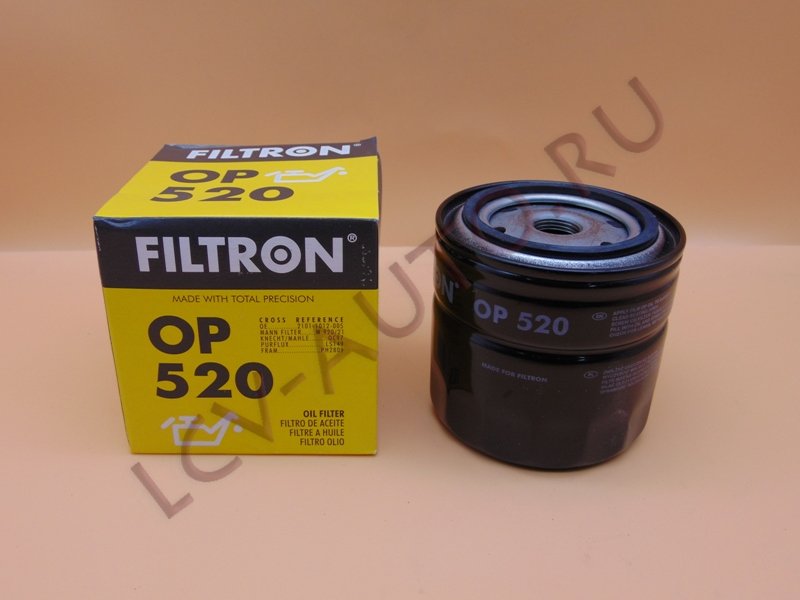 Фильтр масляный - FILTRON (артикул: OP 520)