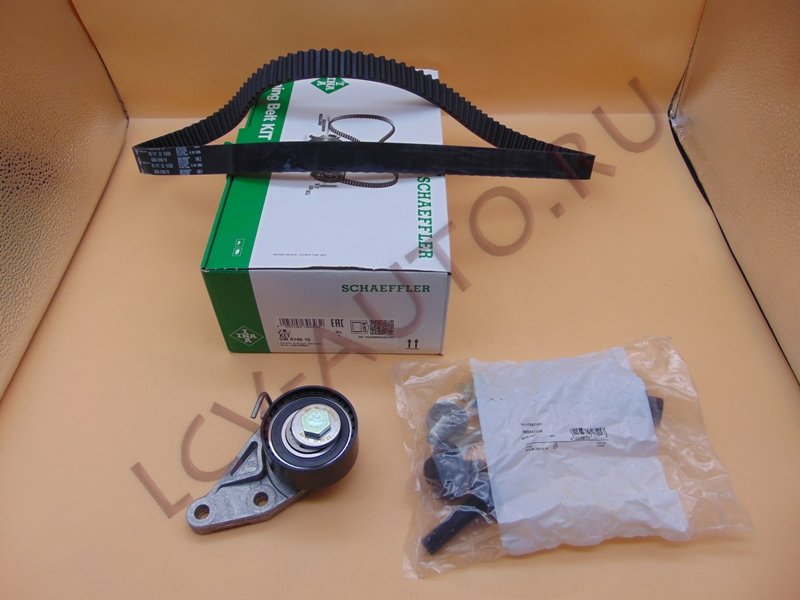 Ремень ГРМ + ролик - INA (артикул: 530 0140 10)