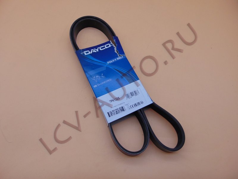 Ремень генератора 2.3 IVECO 7PK1325 - DAYCO (артикул: 7PK1325)