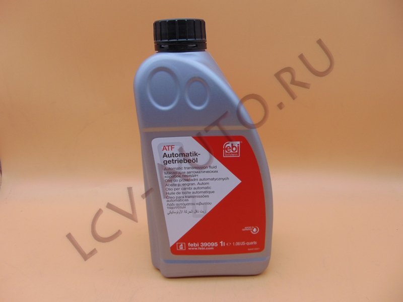 Масло трансмиссионное зеленое 1литр ZF8 ATF 3+ - FEBI (артикул: 39095)