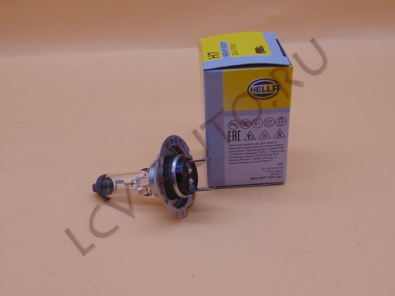 Лампа H7 24V - HELLA (артикул: 8GH 007 157-241)