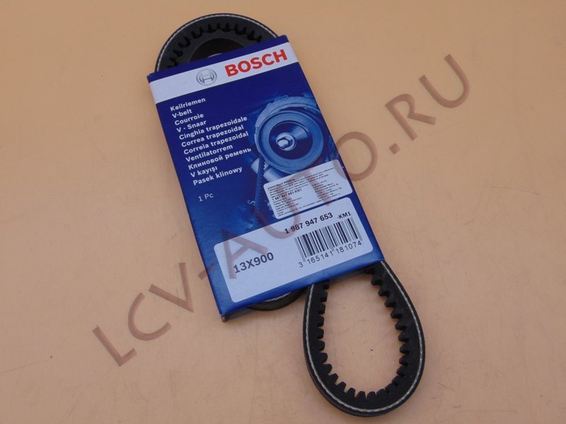 Ремень 13*900 - BOSCH (артикул: 1 987 947 653)