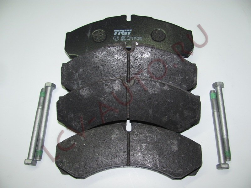 Колодки тормозные передние/задние 50C - TRW (артикул: GDB1345)