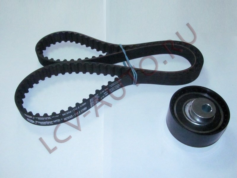 Ремень ГРМ (Ремень+1 ролик натяжн) оригинал - GATES (артикул: K015670XS)