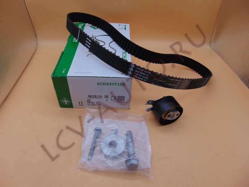 Ремень ГРМ (Ремень+1 ролик) - INA (артикул: 530 0607 10)