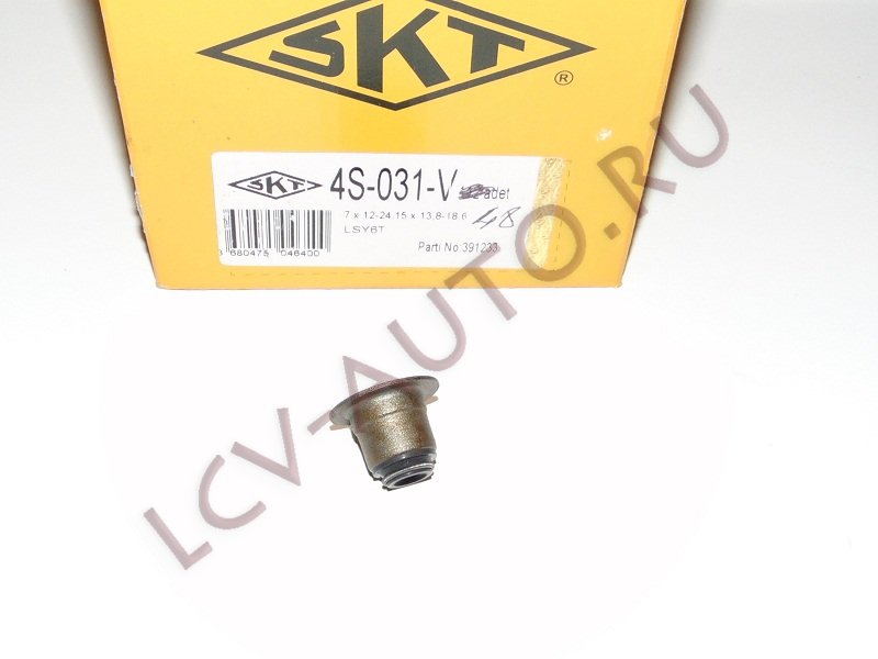 Колпачок маслосъемный 2.2/2.4 FORD - SKT (артикул: 4S-031-V)