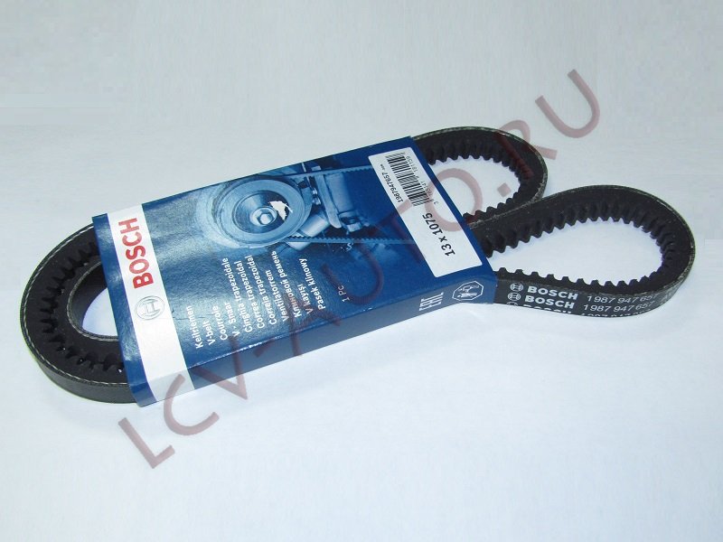 Ремень клиновой 13x1075 - BOSCH (артикул: 1987947657)