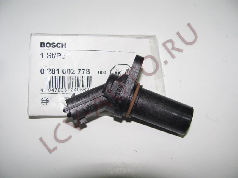 Датчик положения коленвала 2.3/3.0 IVECO - BOSCH (артикул: 0281002778)