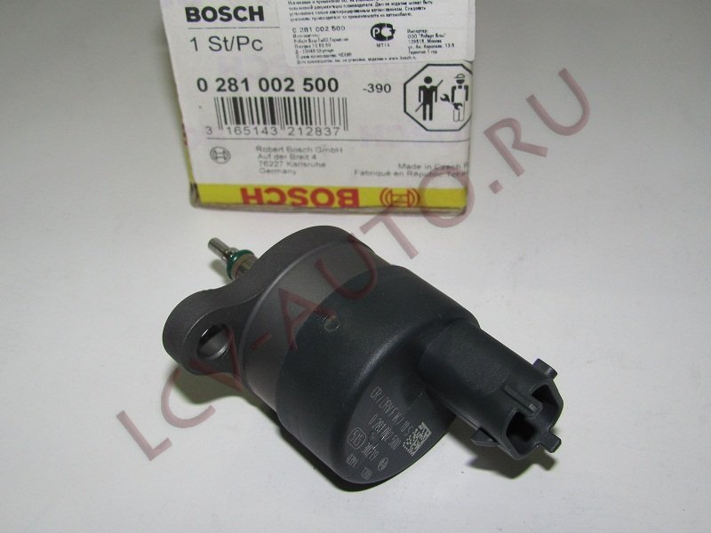 Клапан ТНВД 2.8 IVECO (оригинал) - BOSCH (артикул: 0281002500)