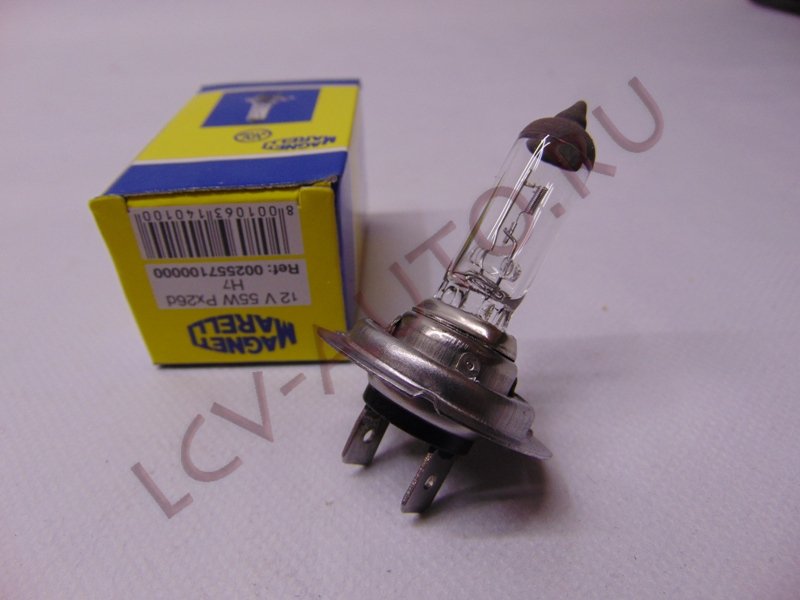 Лампа H7 12V 55W - MAGNETI MARELLI (артикул: H7 12)