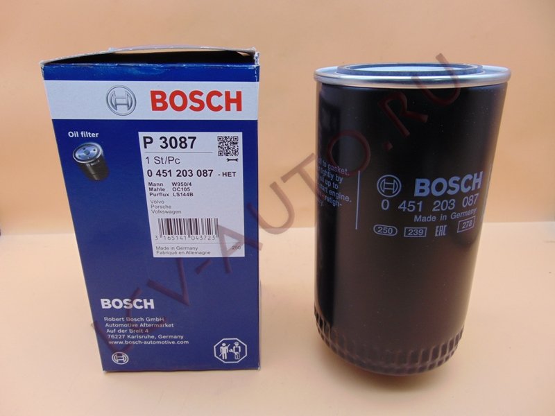 Фильтр масляный - BOSCH (артикул: 0451203087)