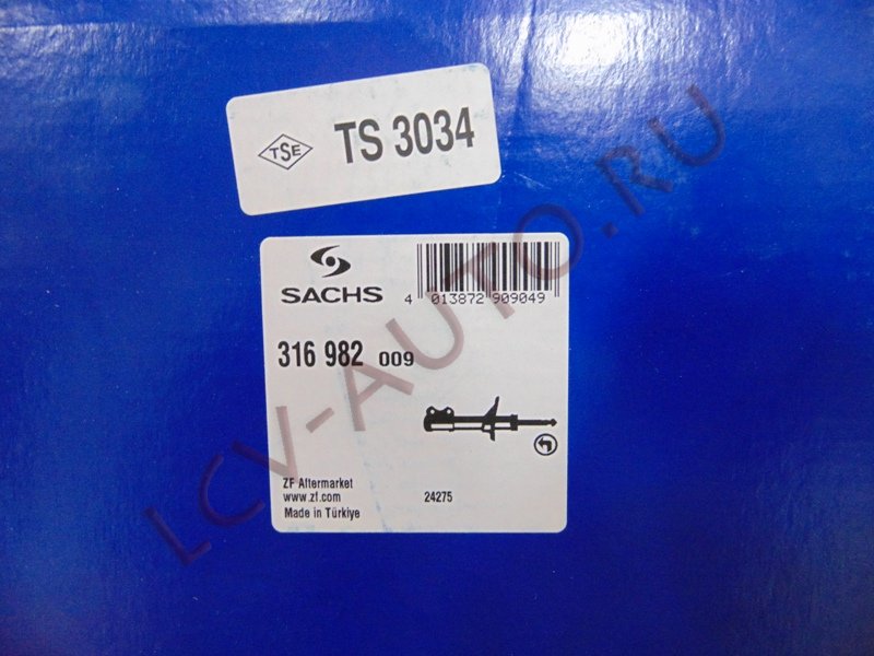 Амортизатор передний левый - SACHS (артикул: 316 982)