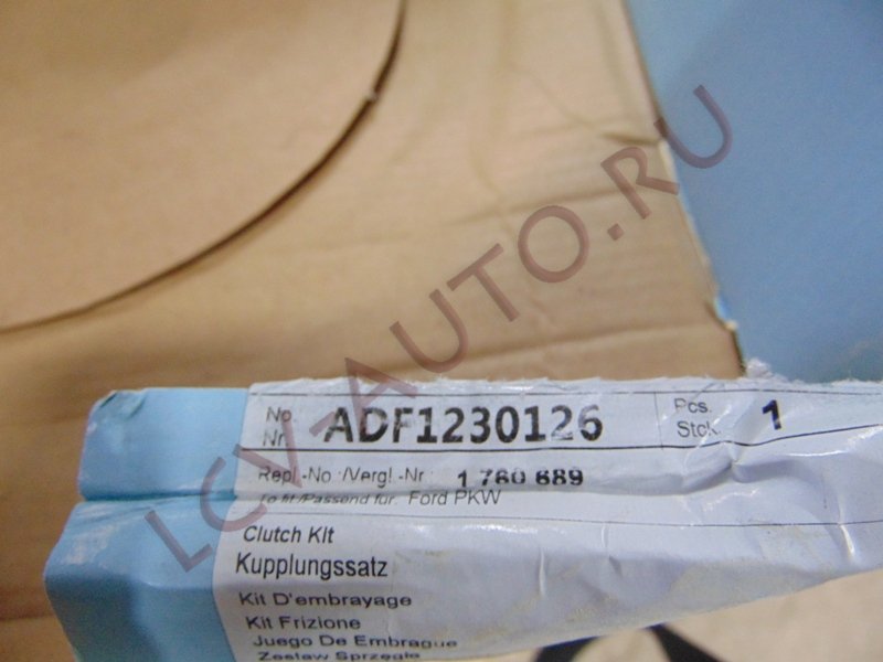 Сцепление к-т двухмассовое 2.2 FORD - BLUE PRINT (артикул: ADF1230126)