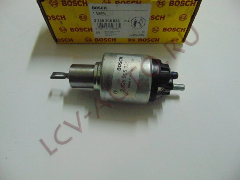 Реле втягивающее 2.3/3.0 IVECO - BOSCH (артикул: 2339305033)