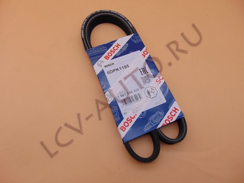 Ремень поликлиновой двухсторонний - BOSCH (артикул: 1987946200)