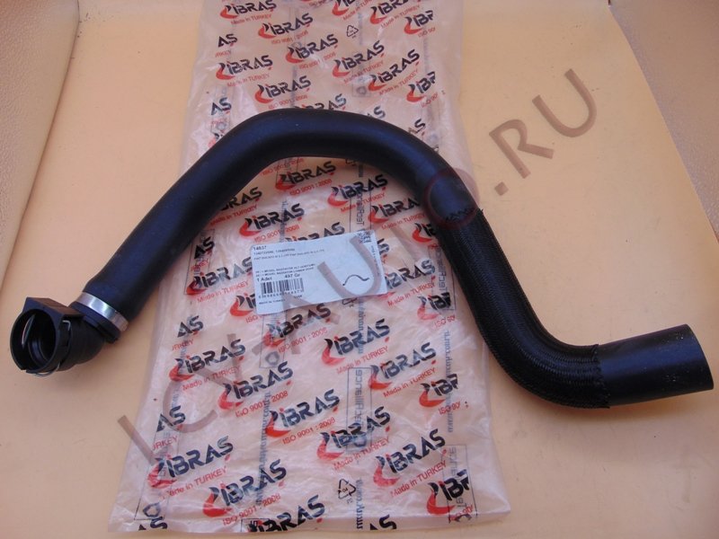 Патрубок радиатора нижний 2.3 IVECO - IBRAS (артикул: 14837)