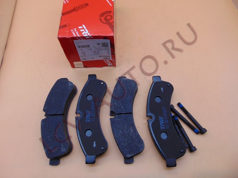 Колодки тормозные задние - TRW (артикул: GDB1780)