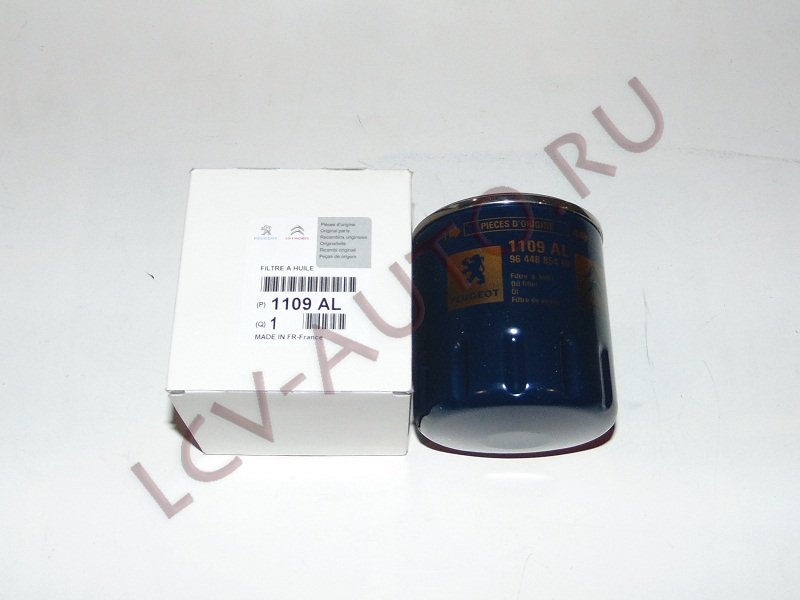 Фильтр масляный (металл) М20 дв DW - PEUGEOT-CITROEN (артикул: 1109.AL)