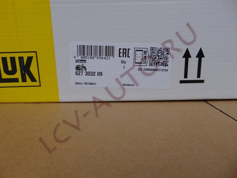 Сцепление к-т 155 одномассовое - LUK (артикул: 627 3032 09)