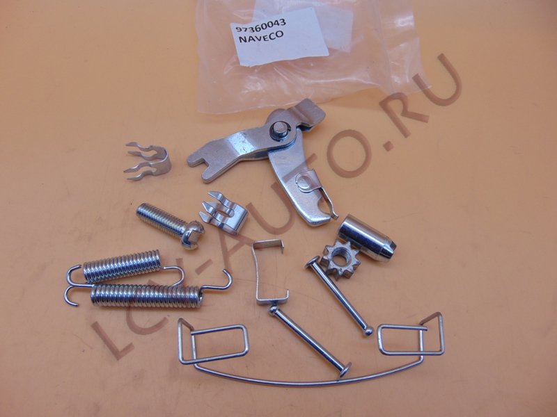 Р/к колодок ручника к-т (полный на одну сторону) - NAVECO (артикул: 97360043)