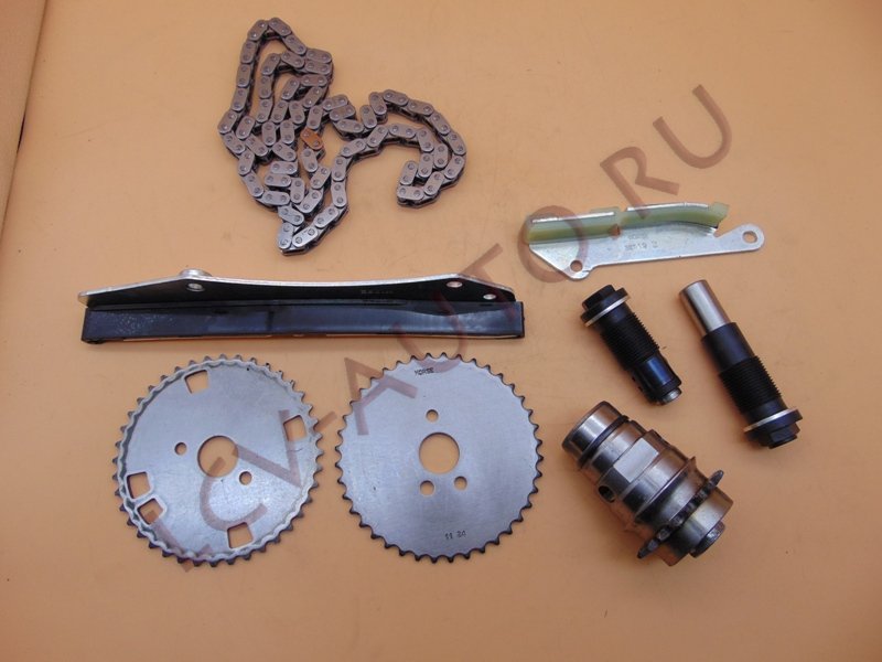 Цепь ГРМ (длинная, успокоитель, натяжитель, звёзды к-т) 3.0 IVECO Евро5 - NAVECO (артикул: 5802757525)