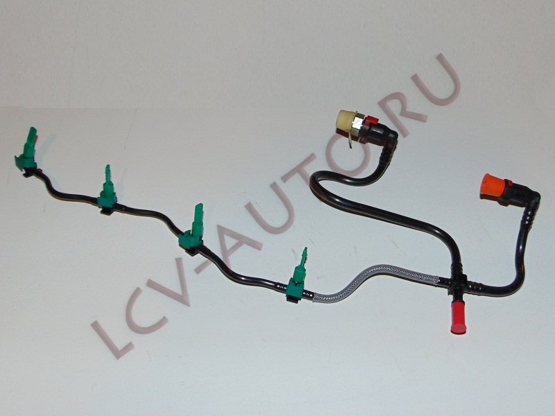 Трубка топливная (обратка с форсунок) 2.2 FORD - FIAT (артикул: 9660645280)