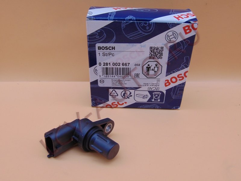 Датчик положения распредвала +F1C - BOSCH (артикул: 0281002667)