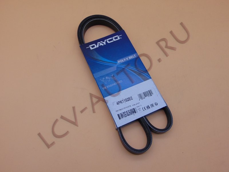 Ремень поликлиновой 4PK1102EE - DAYCO (артикул: 4PK1102EE)