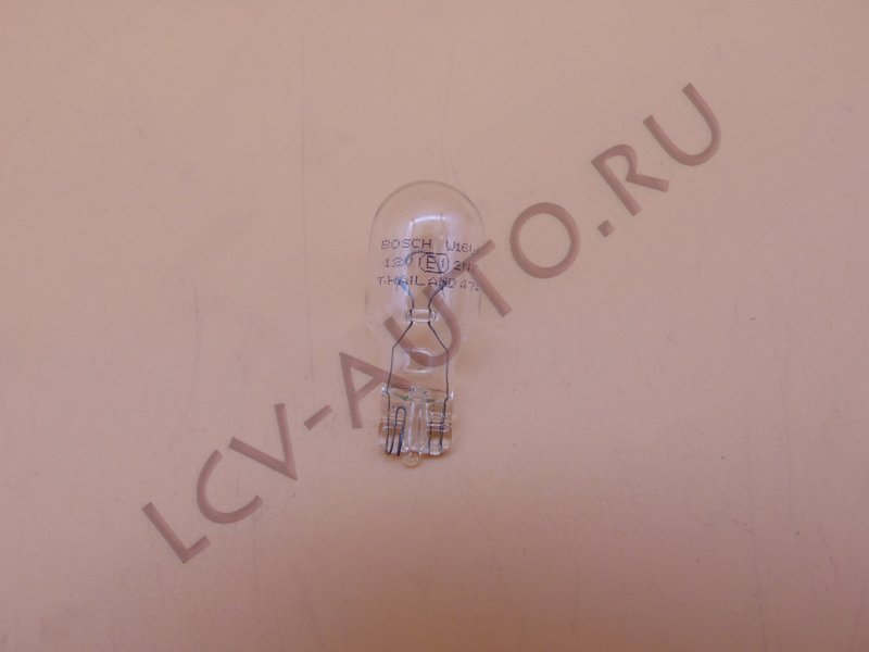 Лампа W16W 12V W2,1x9.5d безцокольная белая - BOSCH (артикул: 1987302205)