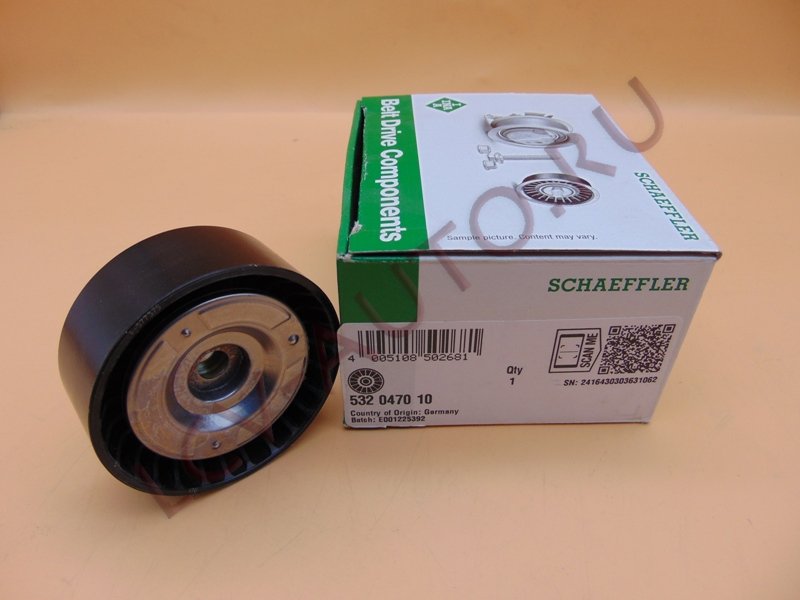 Ролик генератора обводной +AC 2.2 FORD FWD - INA (артикул: 532 0470 10)