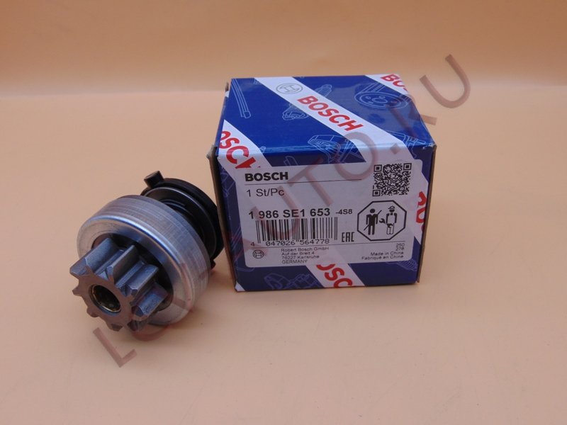 Бендикс стартера 3.0 IVECO - BOSCH (артикул: 1986SE1653)