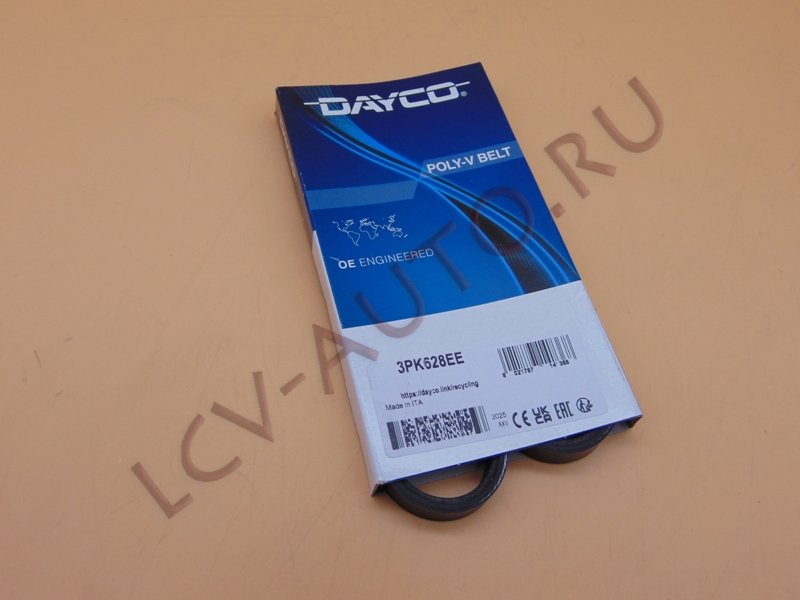 Ремень поликлиновой - DAYCO (артикул: 3PK628EE)