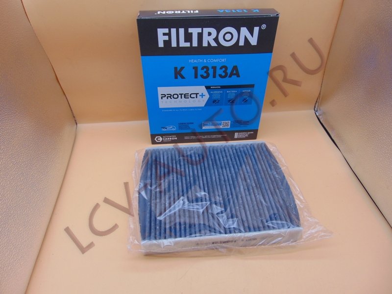 Фильтр салона угольный Seat, Skoda, VW + Polo - FILTRON (артикул: K1313A)