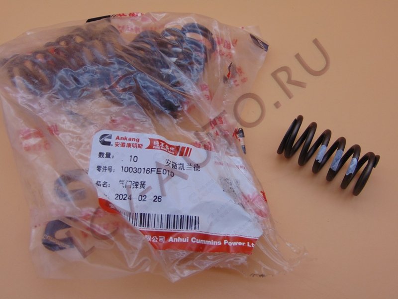 Пружина клапана - JAC (артикул: 1003016FE010)